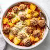 Fleischbällchen mit Kartoffeln